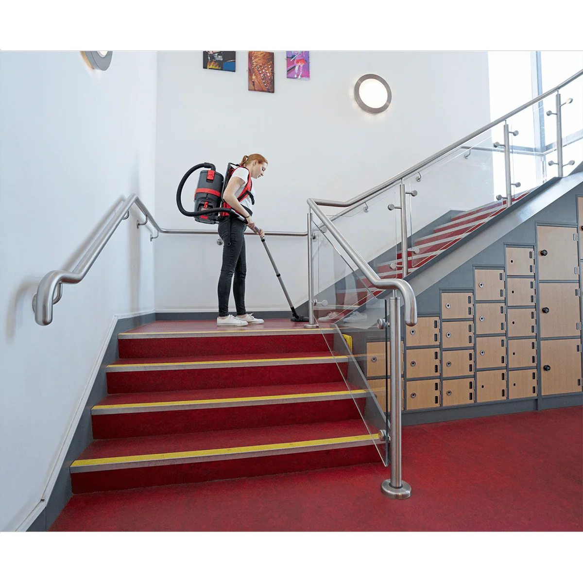 NaceCare RBV150NXH Battery Powered HEPA Backpack Vacuum