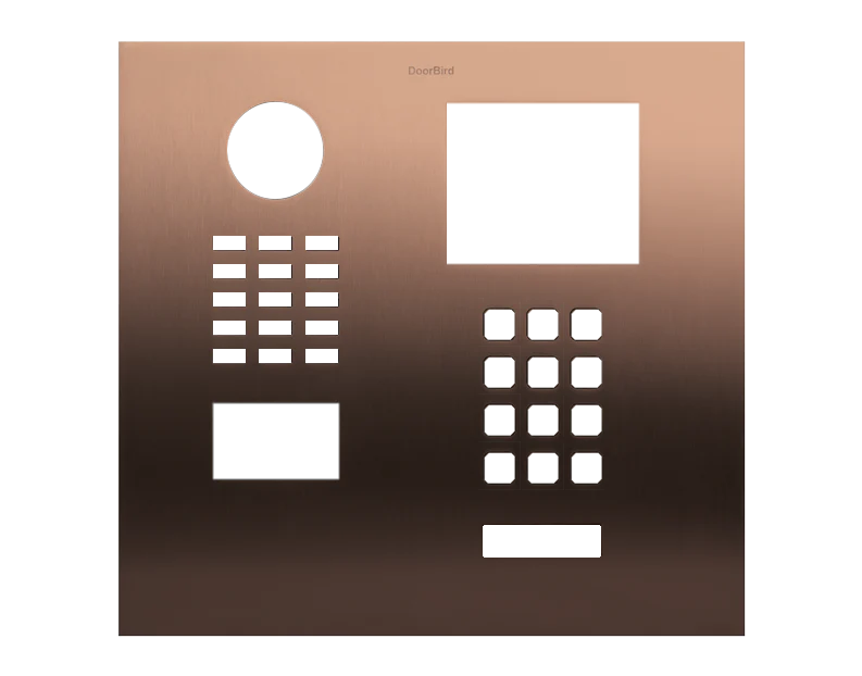 DoorBird Front Panel for D2101XKH in Bronze