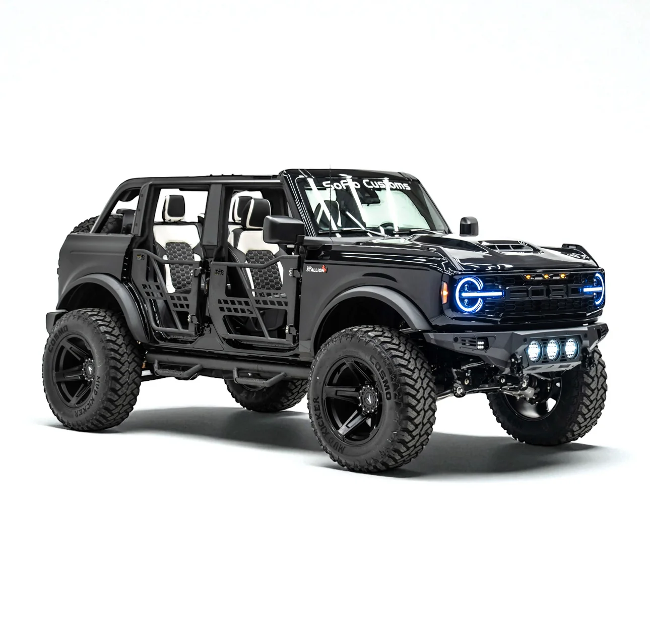 Ford Bronco Apocalypse 5 Spoke Wheel 6 Lug (Black)