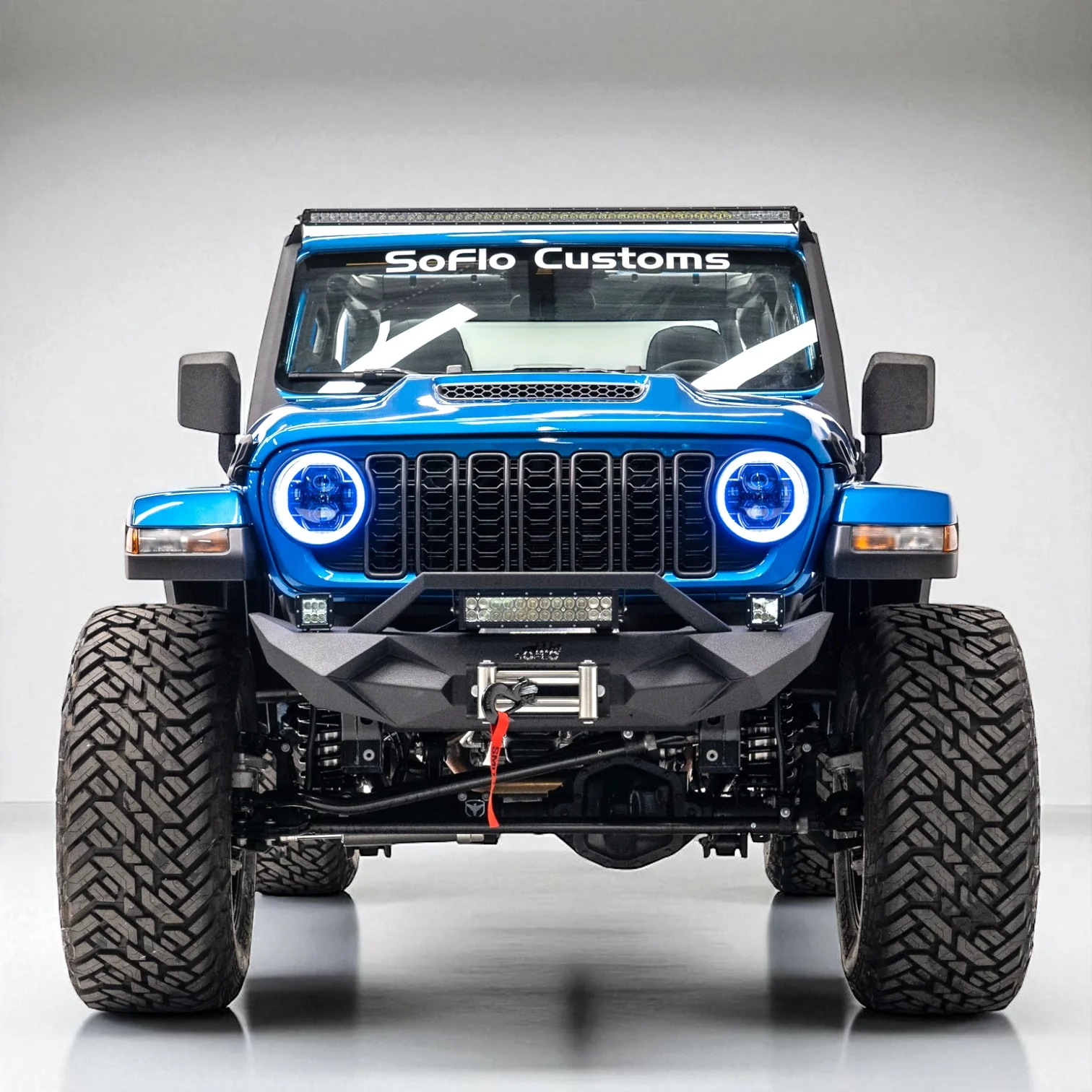 Jeep Wrangler Front Bumper Stubby 2018-2026