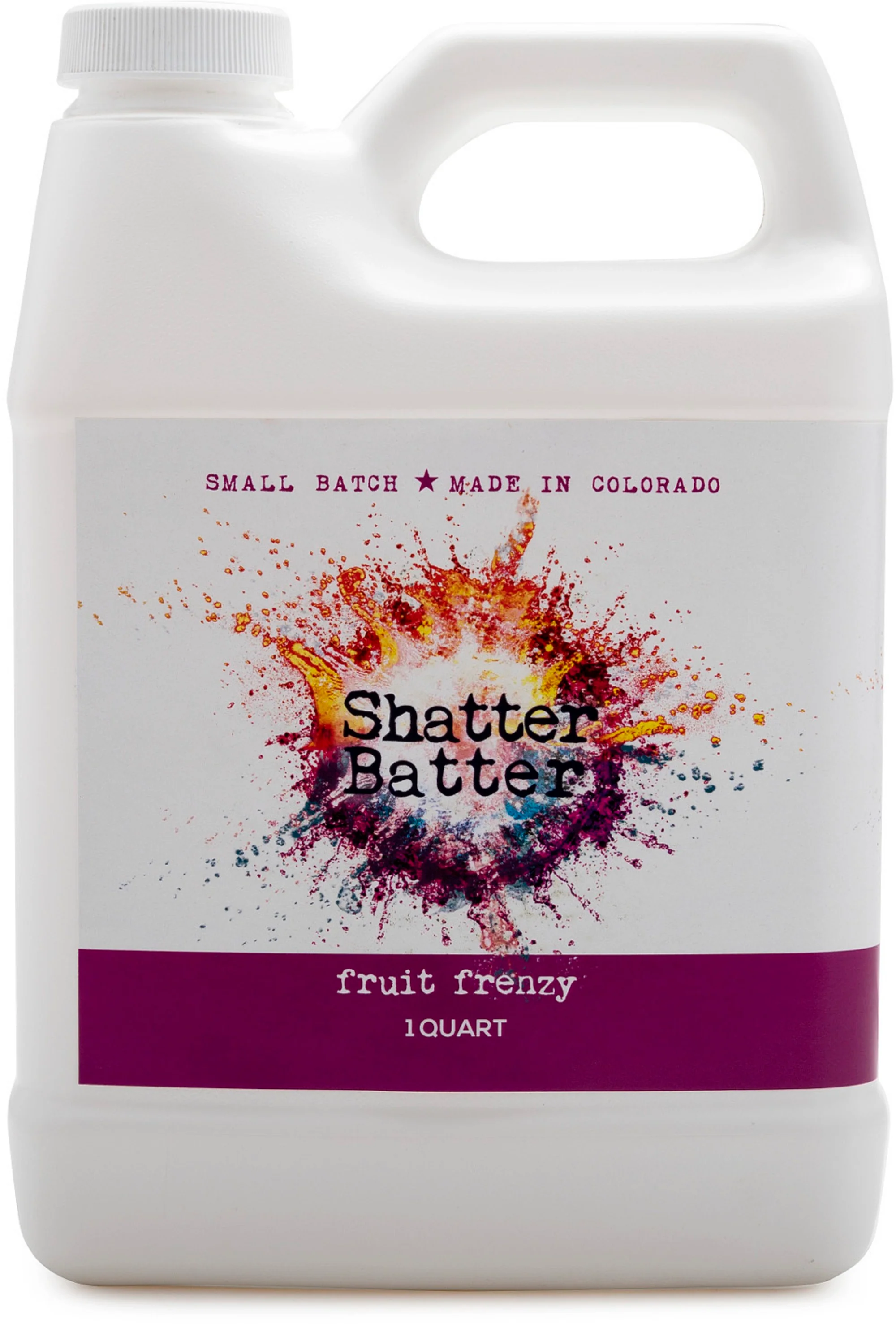 Shatter Batter VG and PEG Blend Shatter Liquidizer (Fruit Frenzy Flavor/1 Quart)