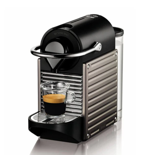 Nespresso C60 Pixie Electric Titan Single Cup Espresso Maker