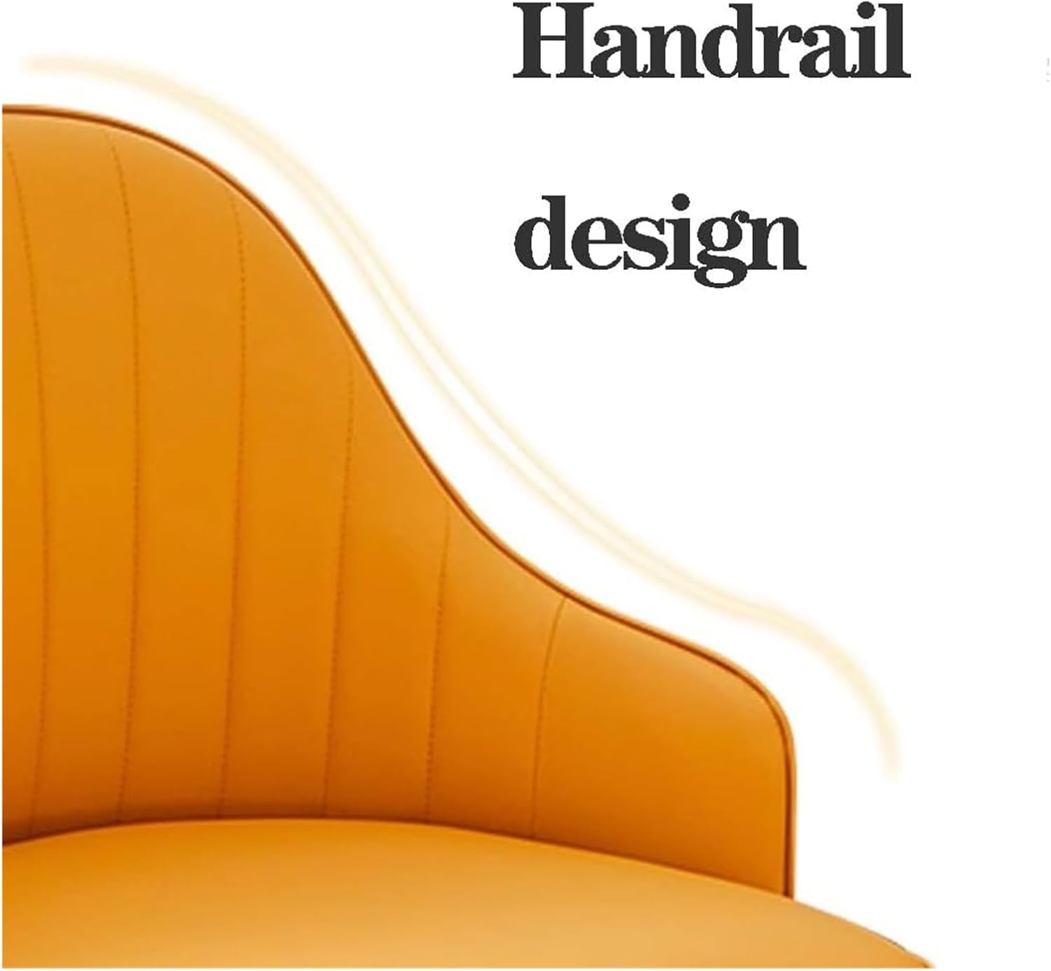 Chair Ergonomic Office Chair Desk Chair Mid Back Executive Pu Leather Adjustable Computer Desk Gaming Chairs Comfortable Padded Arm Lumbar Support Rolling Swivel Chair/(A-Size