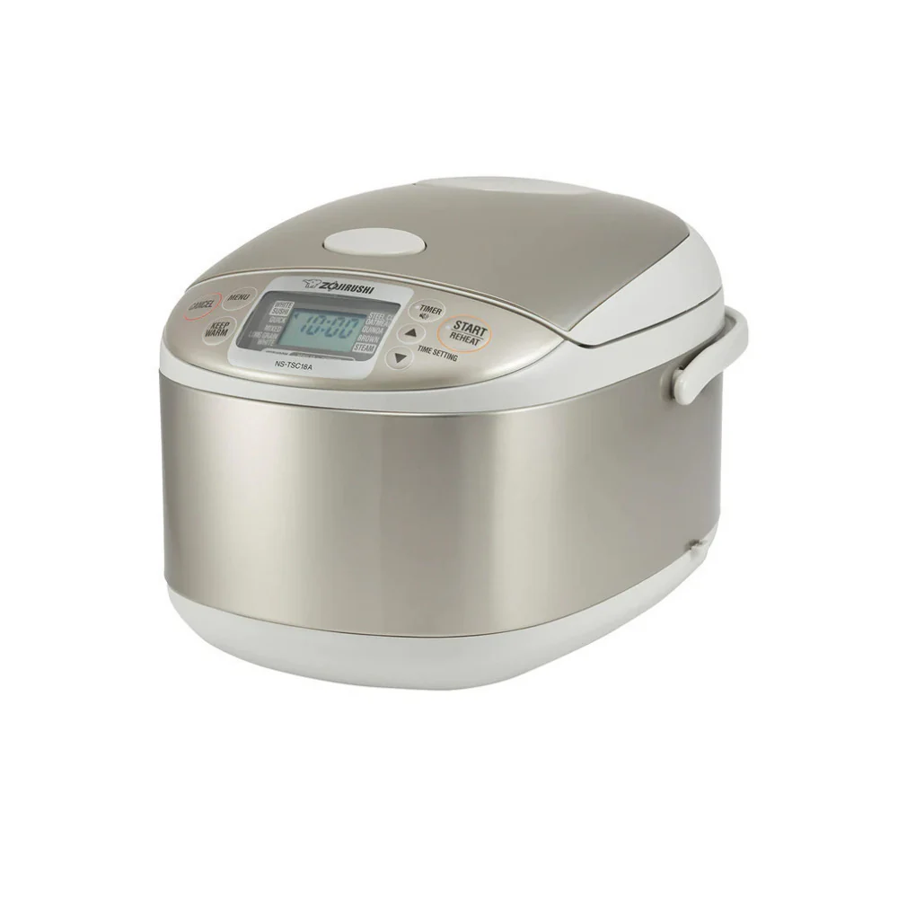 Zojirushi NS-TSC18AXH Micom Rice Cooker and Warmer (10-Cups)