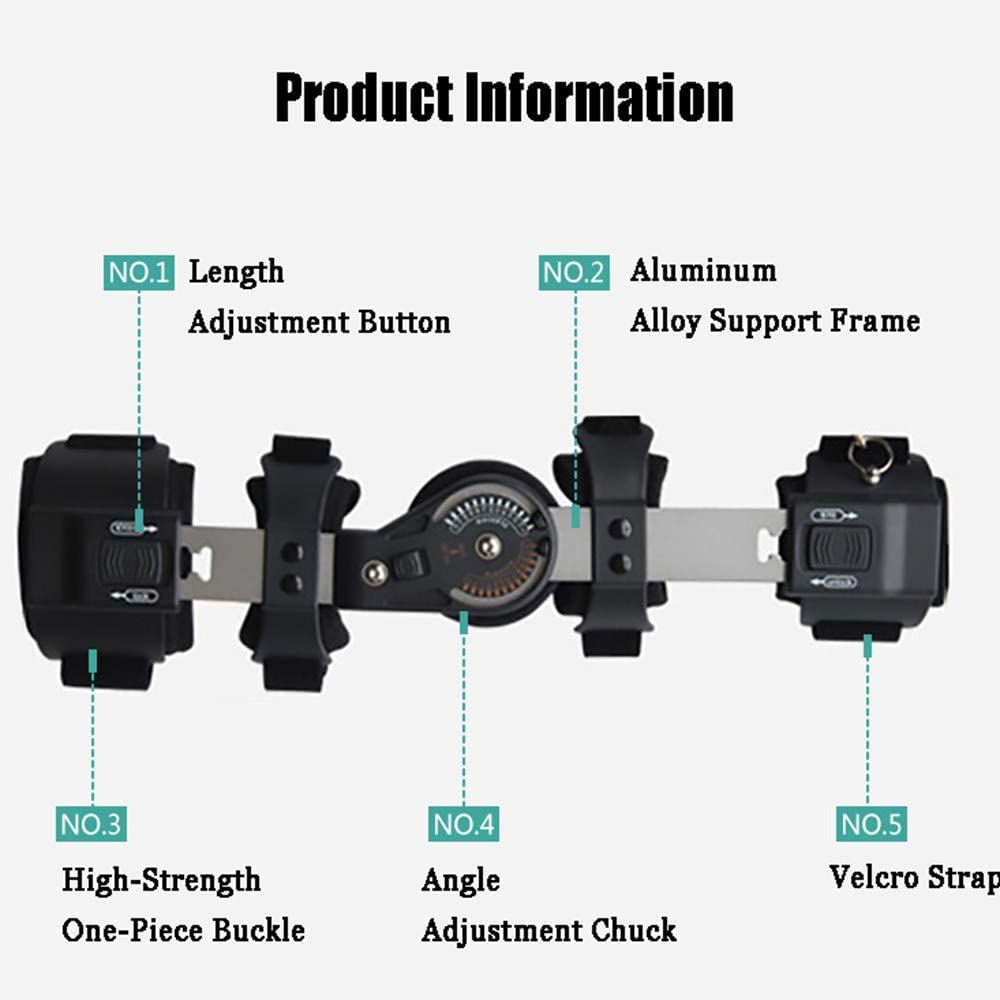 Cubital Tunnel Syndrome Elbow Brace Splint To Treat Pain From Ulnar Nerve Entrapment, Hyperextended Elbow Prevention And Arm Immobilizer,Left