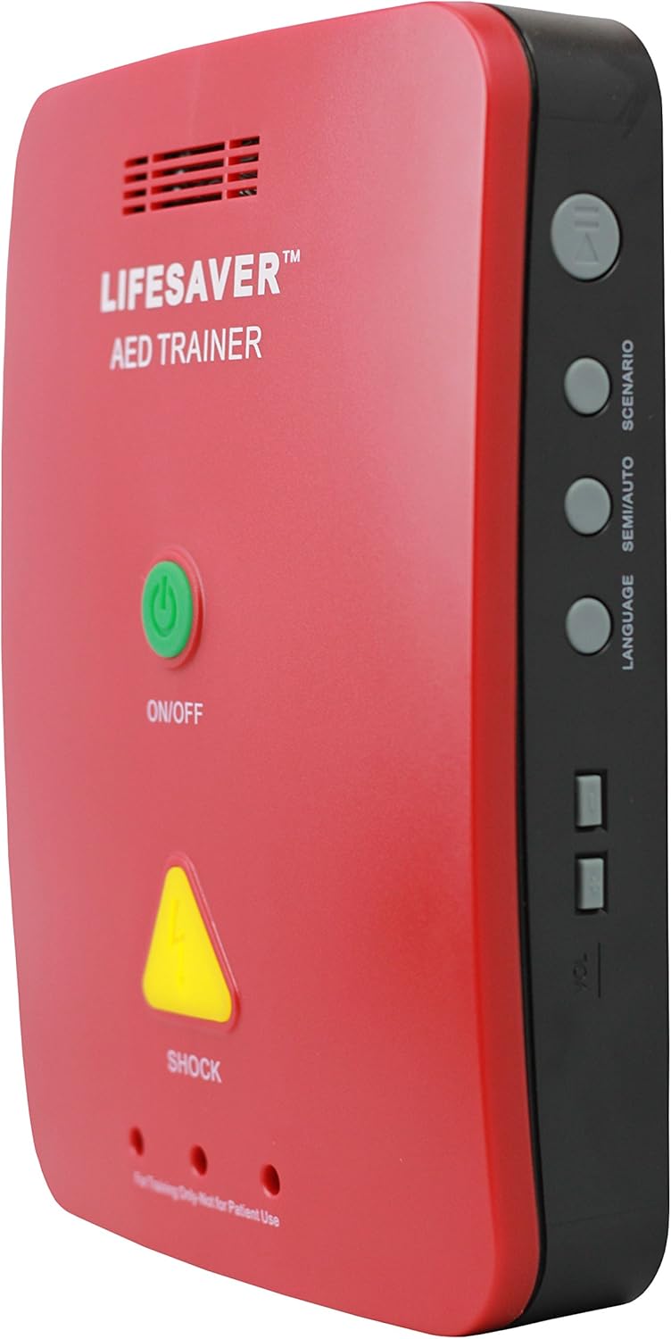 CPR Savers Lifesaver AED Trainer (Training Device for CPR and Defibrillators) (1)