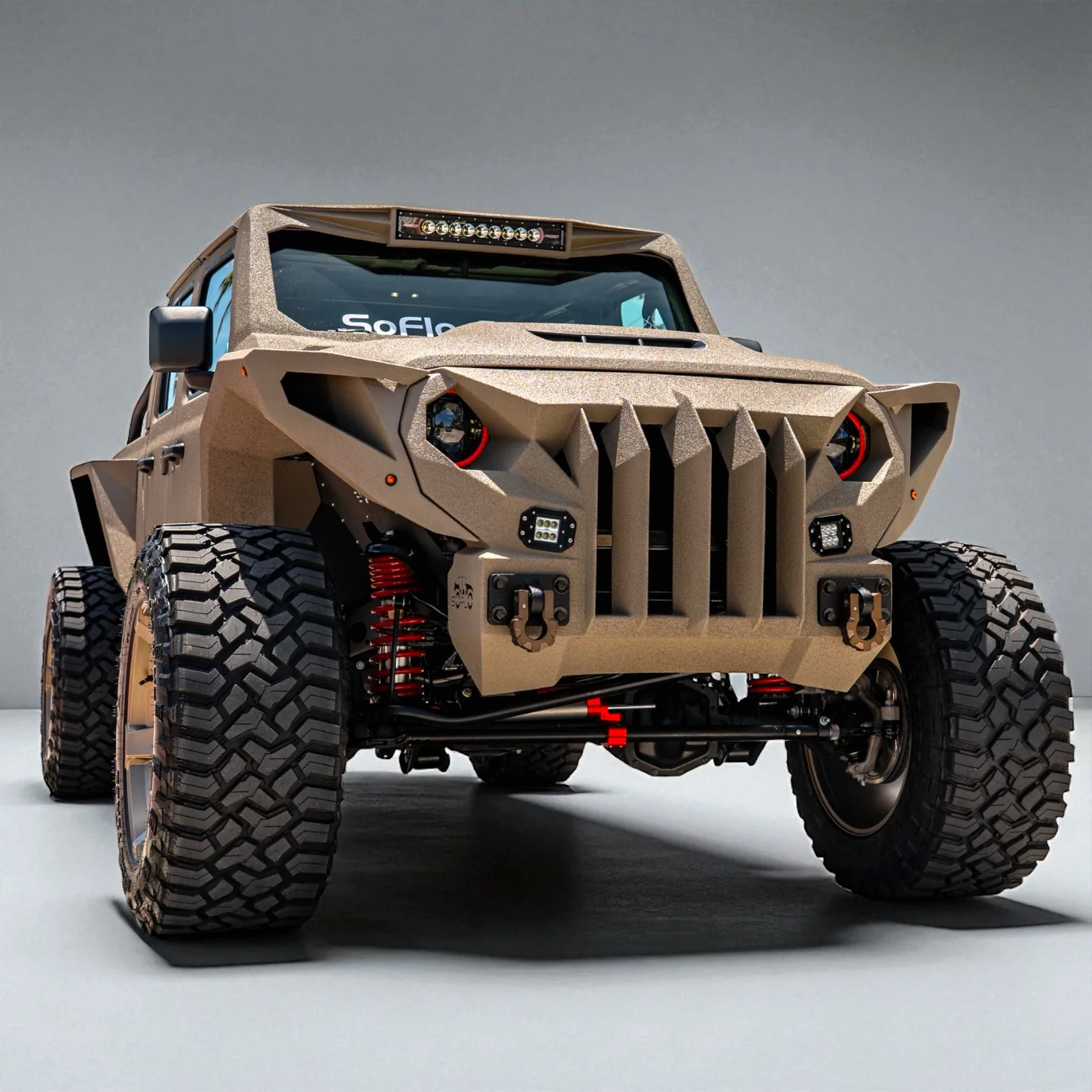 SoFlo Grille Bumper Gen 2 Jeep Gladiator 2020-2026