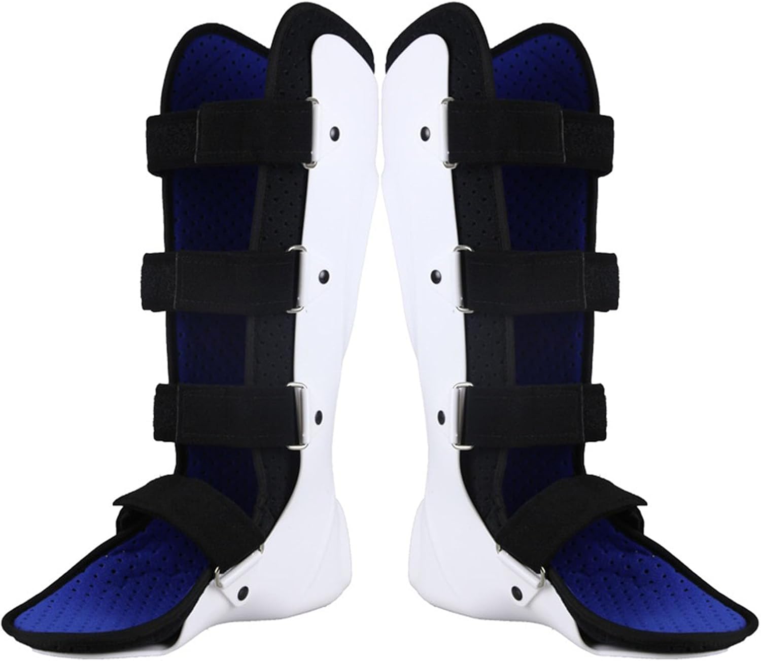 Orthopedic Sleeping Immobilizer, Orthosis Leg Brace Support, Sleeping Drop Foot Support for Ankle Or Foot Sprained Injuries Fracture,B 1 Pair,L-A 1 Pair-Large