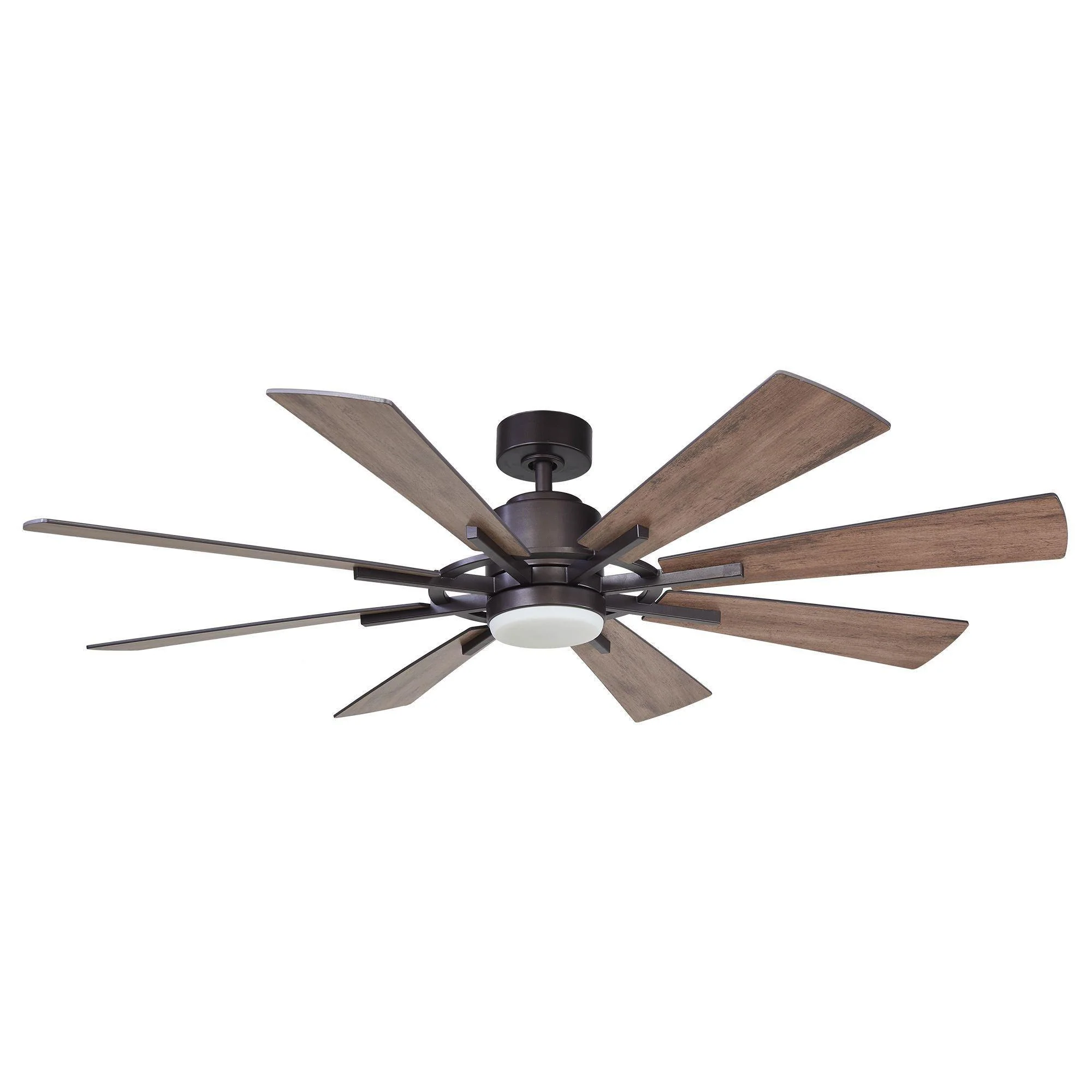 Parrot Uncle 60-Inch Oretha Windmill DC Ceiling Fan with LED Lighting