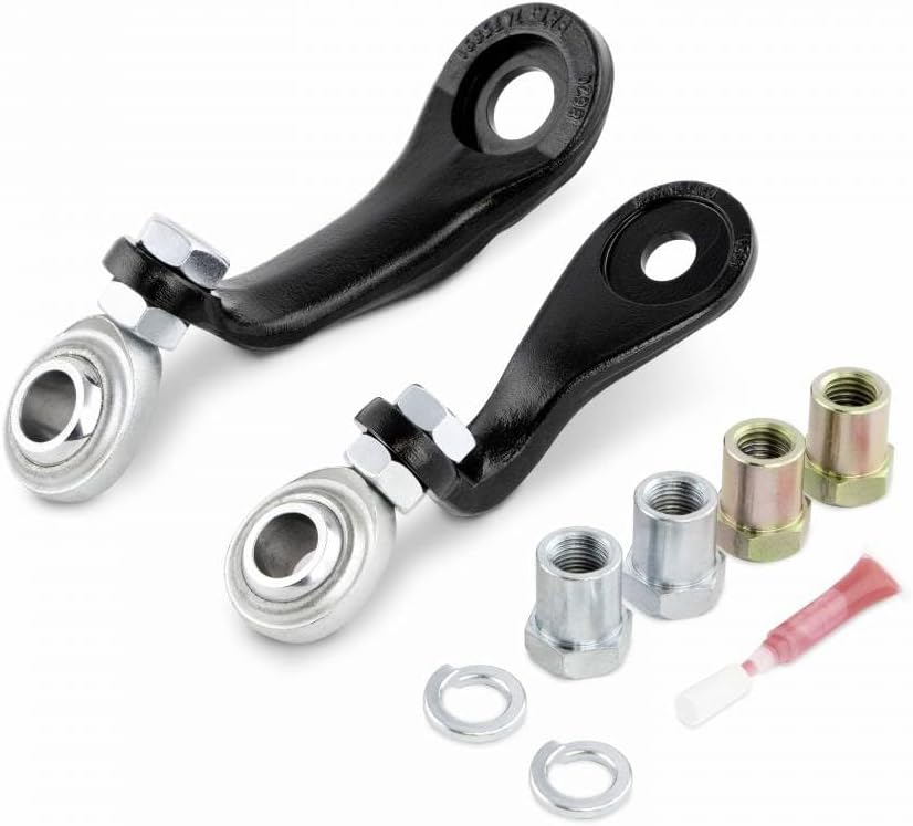 Cognito 110-90715 Forged Pitman Idler Arm Support Kit for 2001-2010 Silverado/Sierra 2500/3500 2WD/4WD