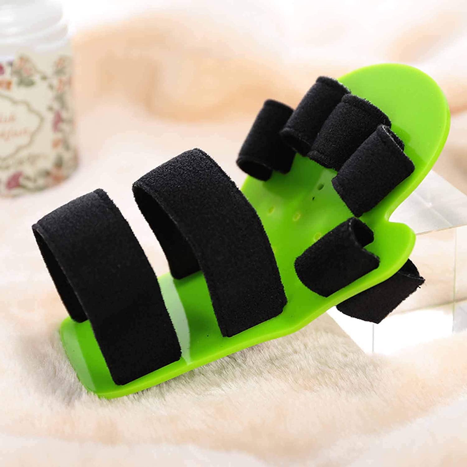Cushion Finger Orthotics Splint, Hand Wrist Training Orthosis Device Stroke Hand Splint Training Support For Kids Children 1-4 Years Old,Left