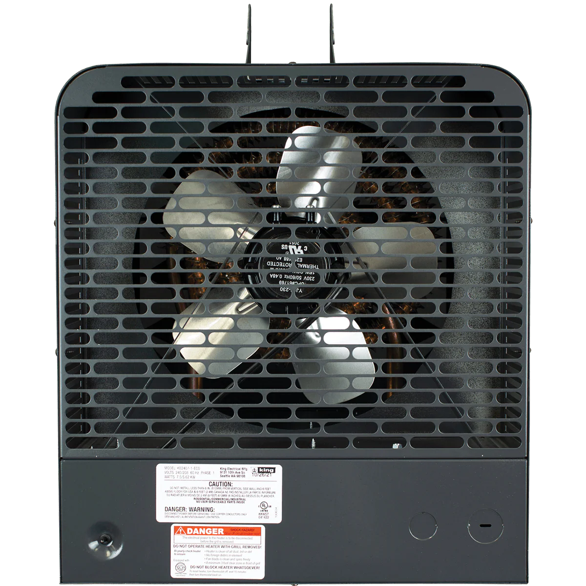 King Electric KB PlatinumX Multi-Phase 208V Unit Heater