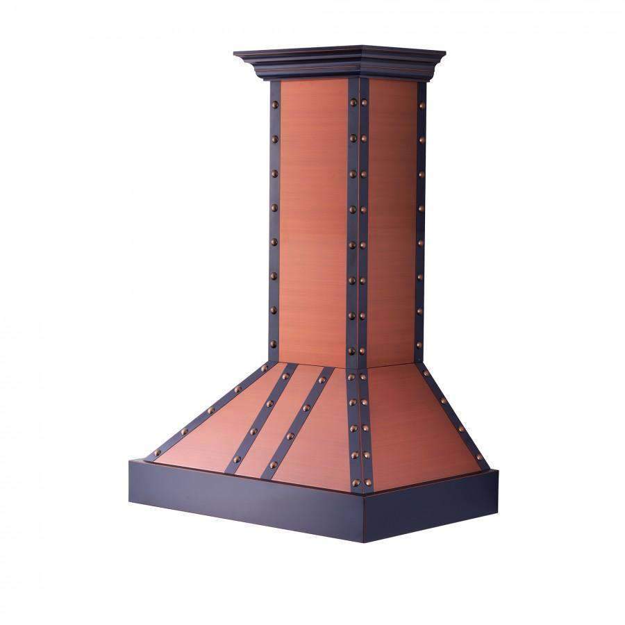 ZLINE 36-Inch Copper Wall Range Hood with 700 CFM Motor (655-CBBBB-36)