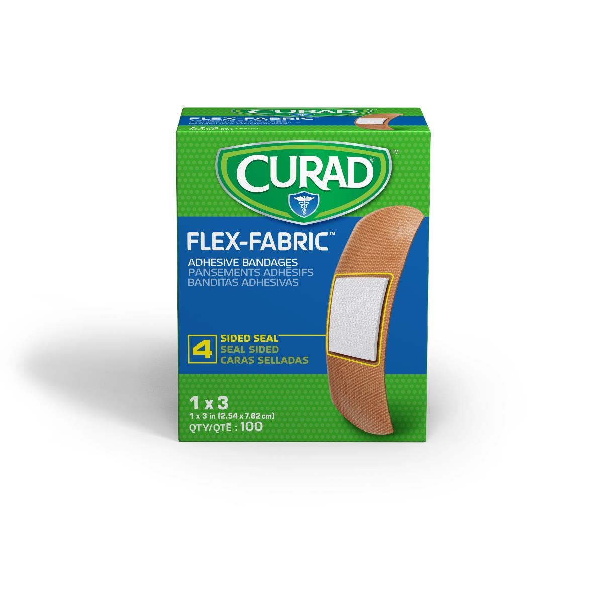 CURAD Flex-Fabric Adhesive Bandage, 1