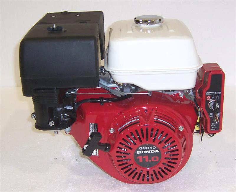 Honda Horizontal Engine 10.7 Net HP 389cc 12V ES 3 Amp #GX340-QAE2