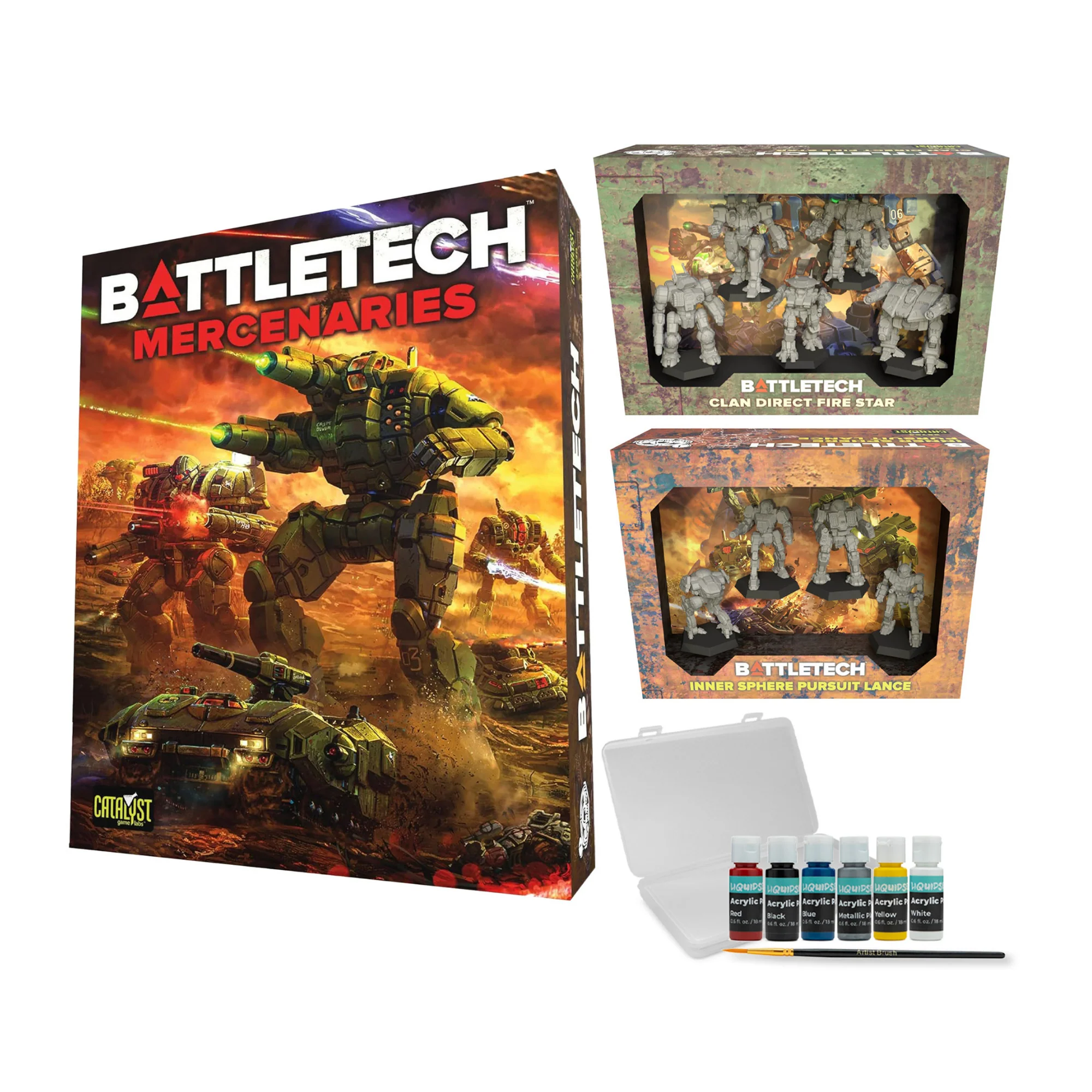 Catalyst Game Labs : BattleTech - Mercenaries Box Bundle