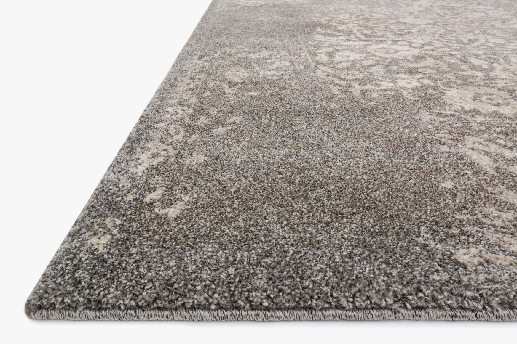 Loloi Emory Collection - Transitional Power Loomed Rug in Charcoal & Ivory (EB-01)