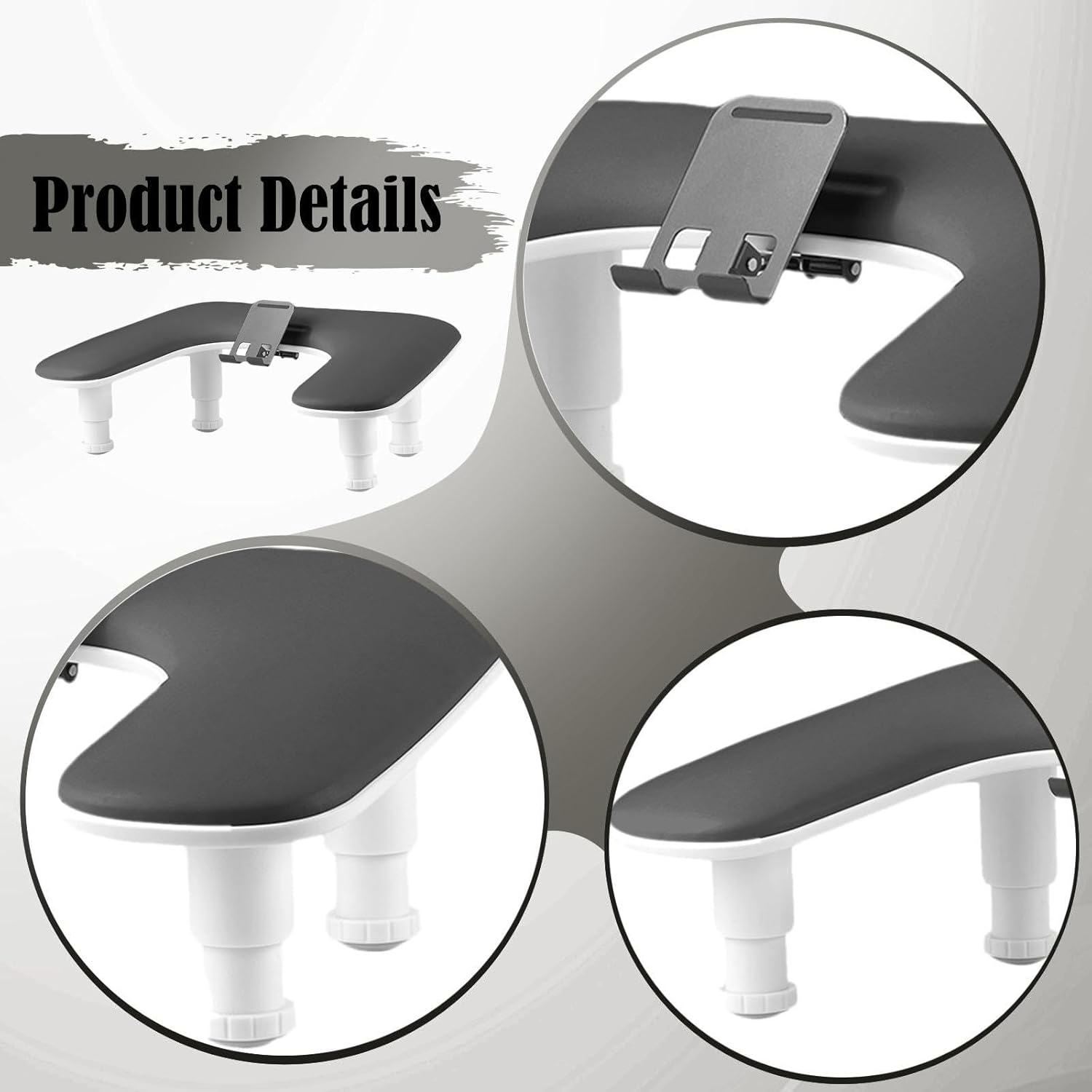 Nail Arm Rest Nail Hand Rest Pillow PU Leather Ergonomic Support Manicure Tool Armrest for Acrylic Nails Manicurists