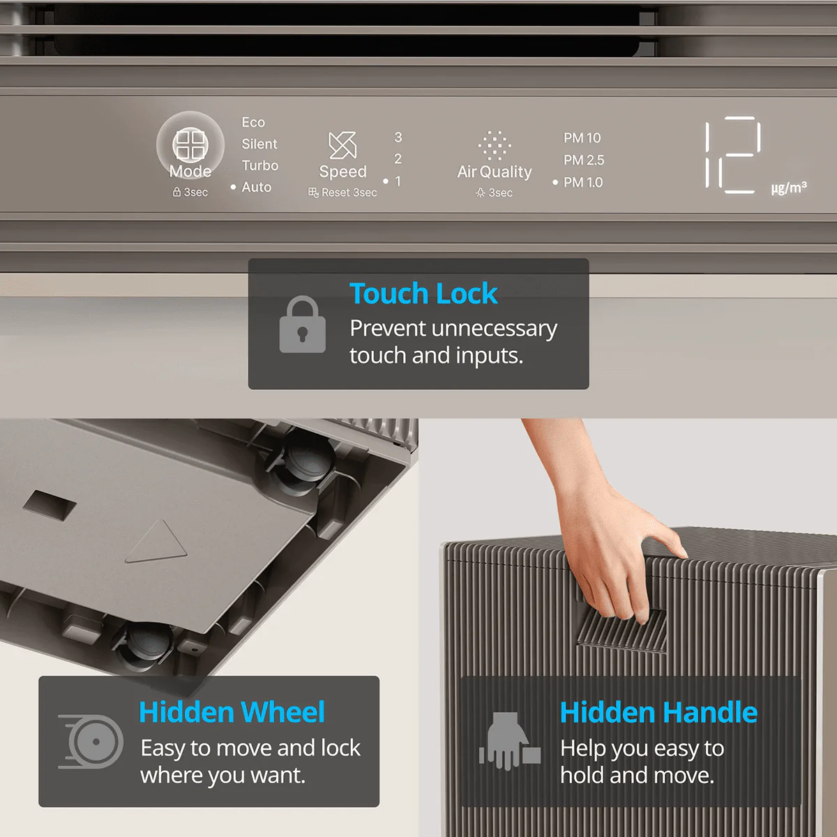 Coway Airmega Pro X Large Space HEPA Air Purifier