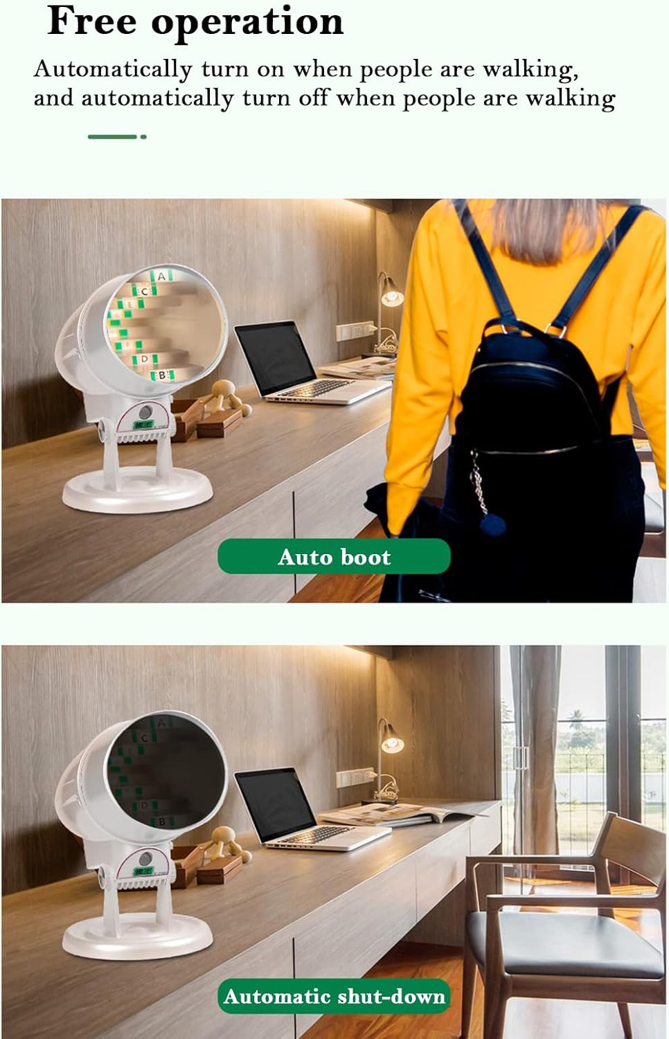 Amblyopia and Myopia Training Device, Children's Eye Distance Adjustment and Relaxation Training Device, Eye Muscle Massage, 9 Distance Images, 5 Training Methods, Relieve Eye Fatigue