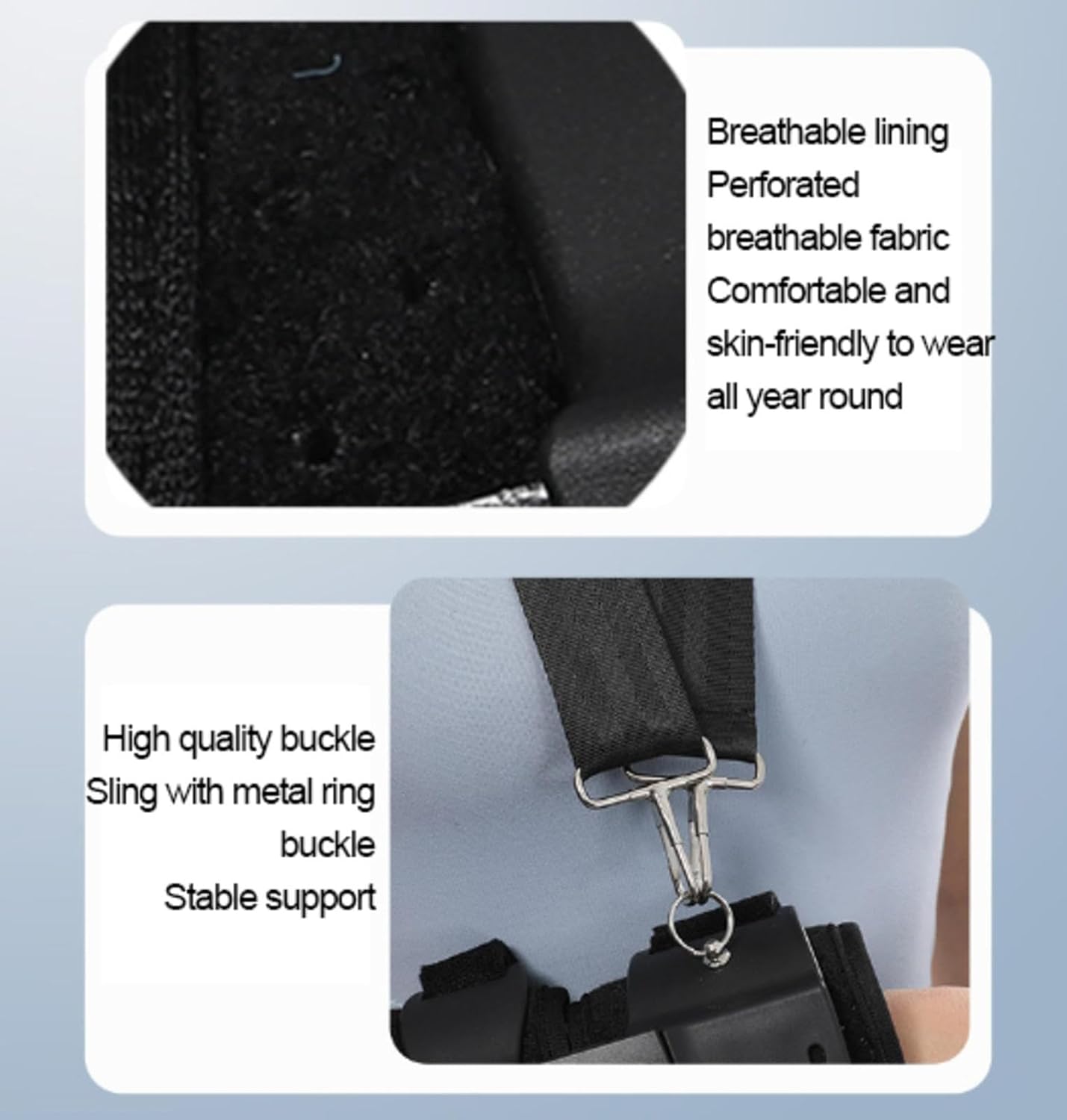 Adjustable Hinged Rom Elbow Brace, Elbow Joint Fixed Brace for Men Women, Elbow Splint Immobilizer for Surgery Injury Recovery, Elbow Pain Relief Hand Arm Splint,right