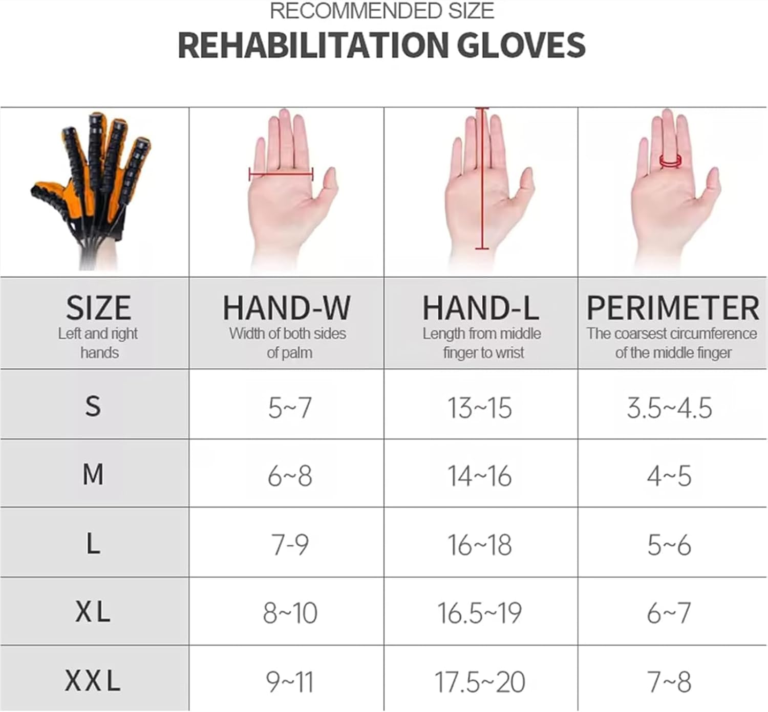Both Hands Rehabilitation Robot Gloves, Automatic Hemiplegia Finger Trainer, Adjustable Strength, Five-Finger Independent Control, for Improve Finger Dexterity