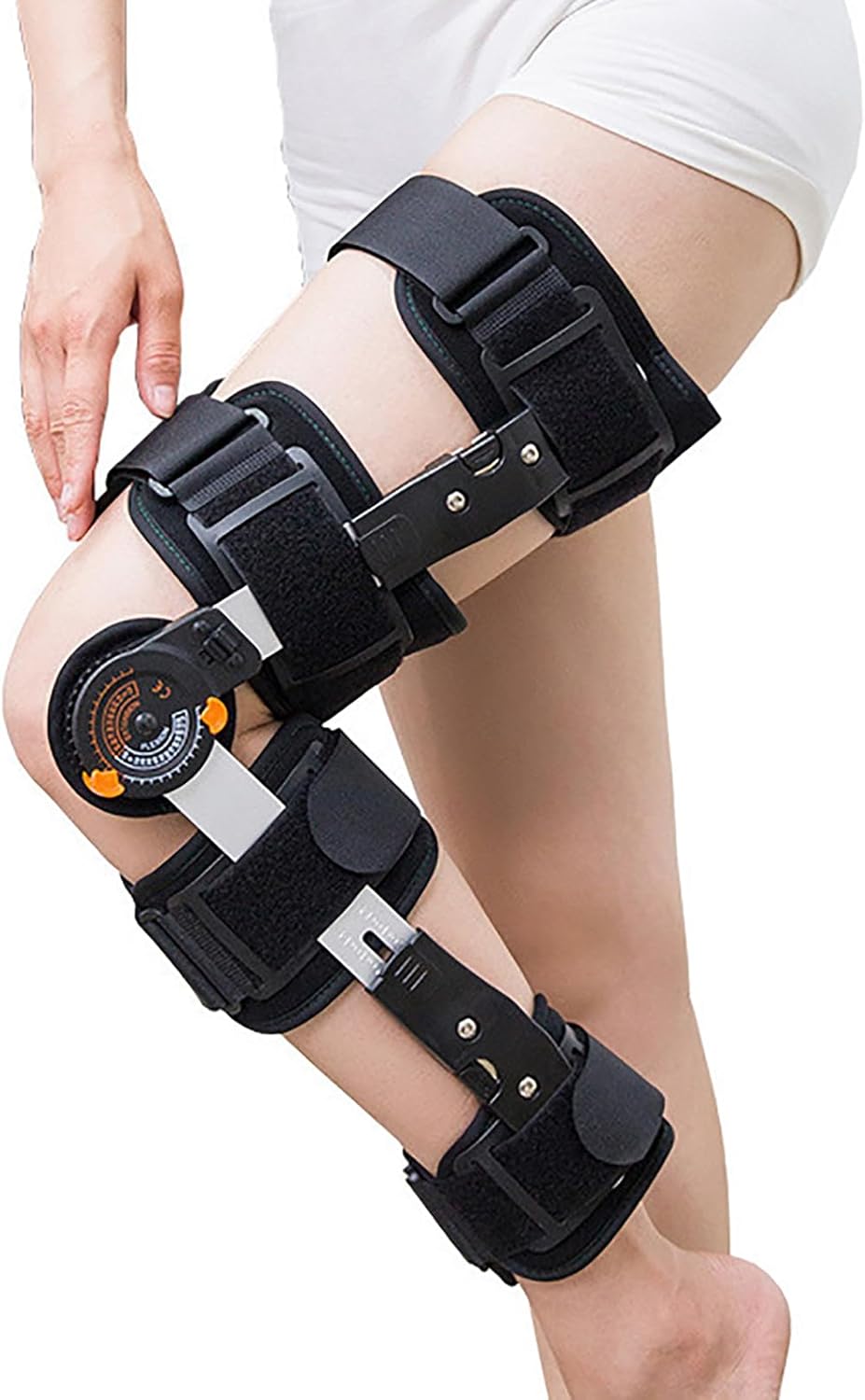 Knee Support, Upgraded Knee Brace, Support for Arthritis Osteoarthritis Cartilage Defect B On B Knee Joint Knee Hyperextension,