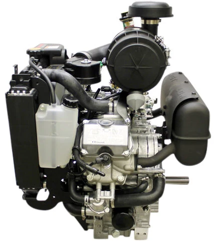 Kawasaki Horizontal 25 HP Liquid Cooled Engine HDAF 1-1/8