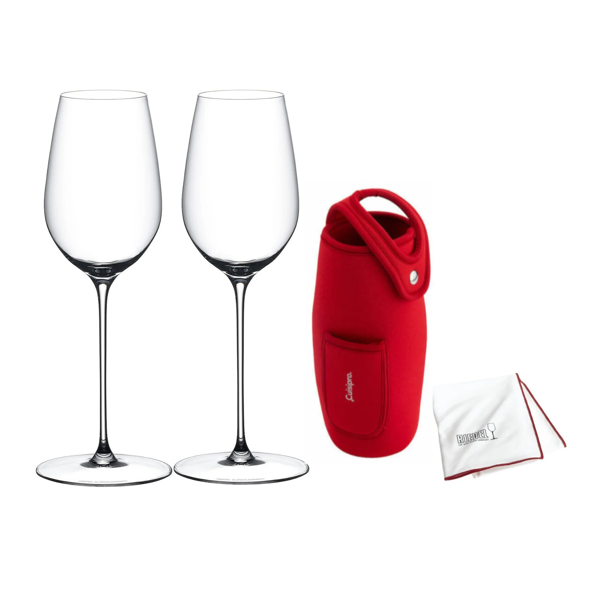Riedel Superleggero Riesling 9.9-Inch Dishwasher-Safe Glasses (2-Pack) Bundle