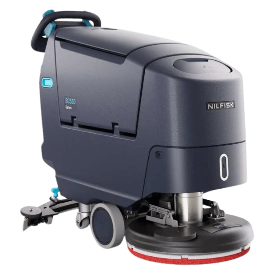 Nilfisk SC550 EcoFlex Battery Walk Behind Floor Scrubber