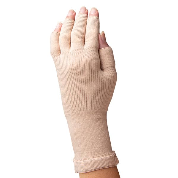 Sigvaris Specialty 562 Secure 20-30 mmHg Lymphedema Compression Glove Cocoa Medium