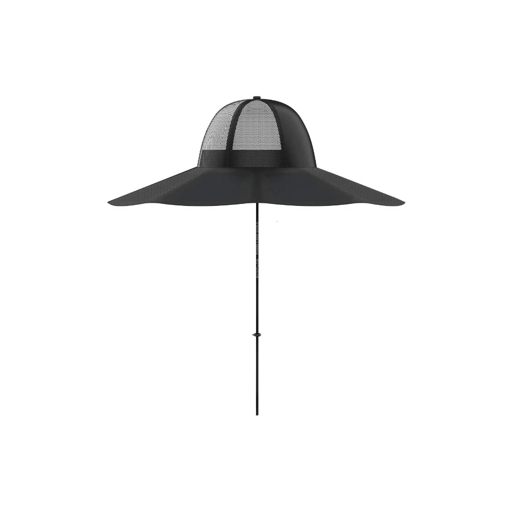 EcoFlow Power Hat Large to X-Large - Solar Charging Hat (Black)