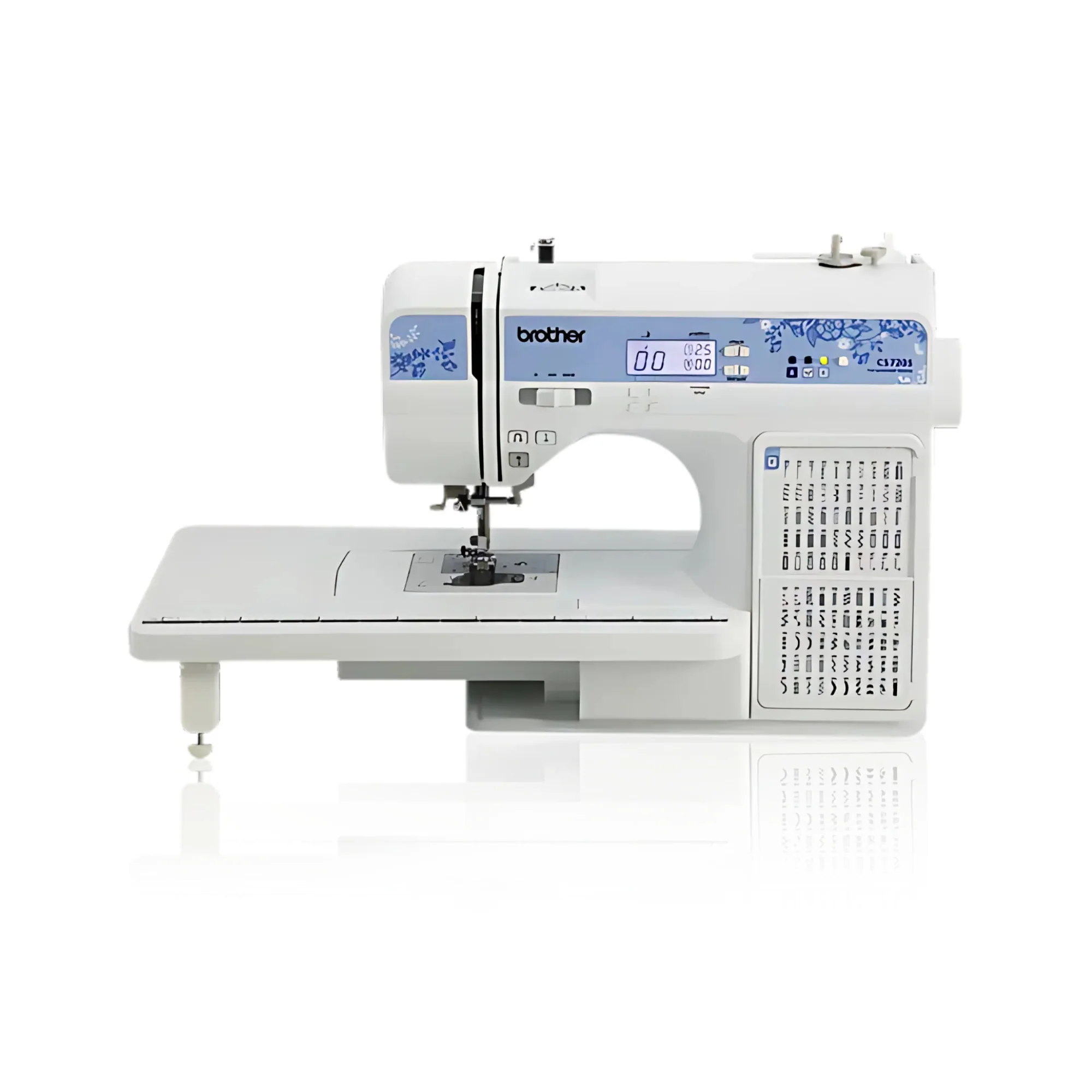 Brother CS7205 Computerized Sewing Machine with Wide Table and 205 Stitches