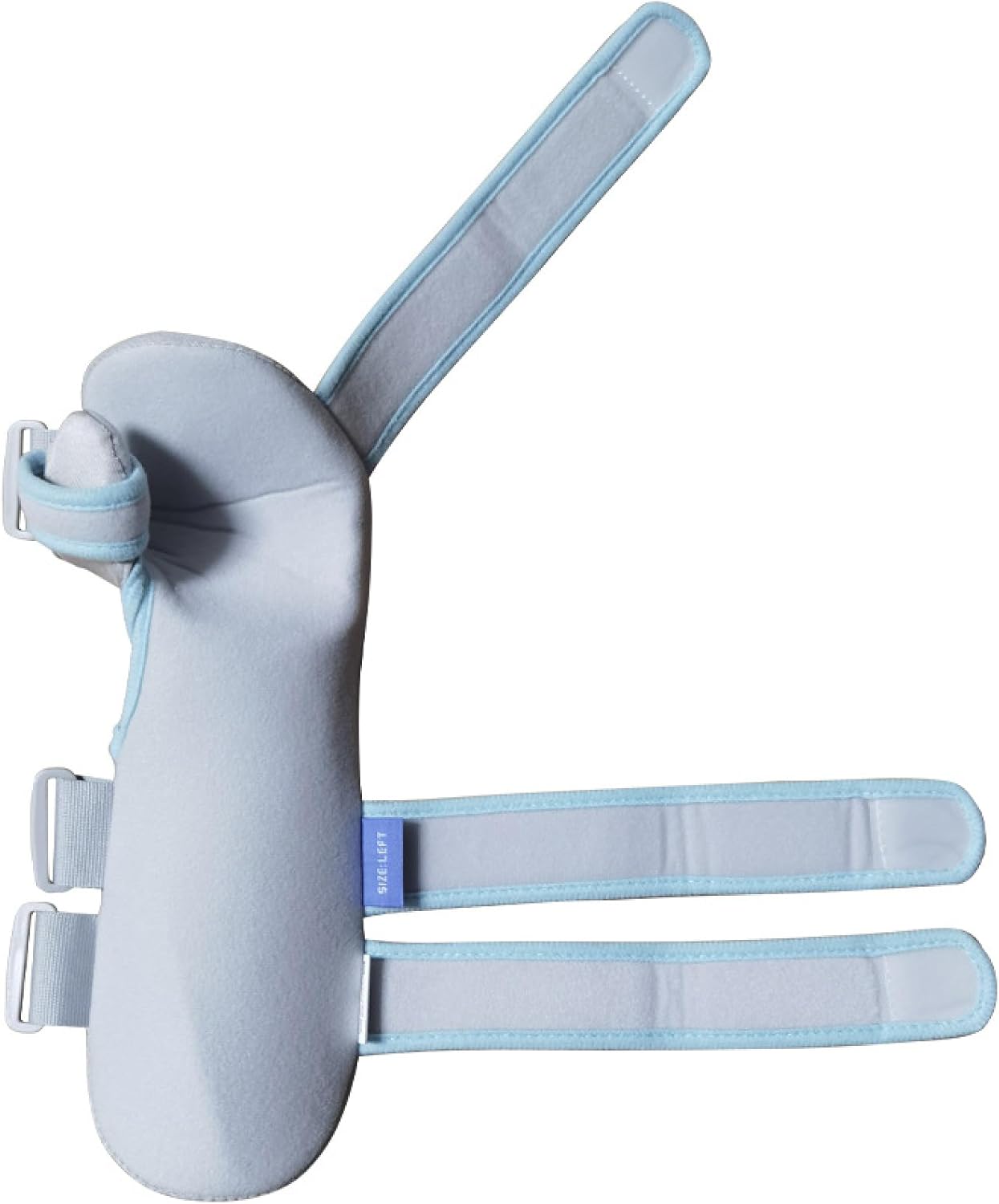 Resting Hand Splint, Metacarpal Finger Hand Brace Ulnar Gutter Support Left Arm Protection, Supportive Brace For Hand Support, Wrist Injury, Fracture Fixation, Arm Protection,Left,Large (Left Medium