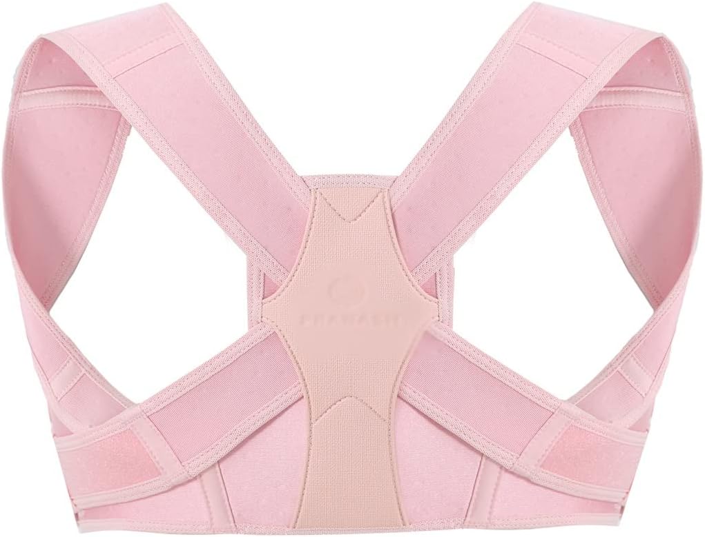 Women Back Support Corrector Posture Brace Corset Posture Trainer and Corrector for for Back Posture(Black-JoJo's Bizarre Adventure1,S/M)