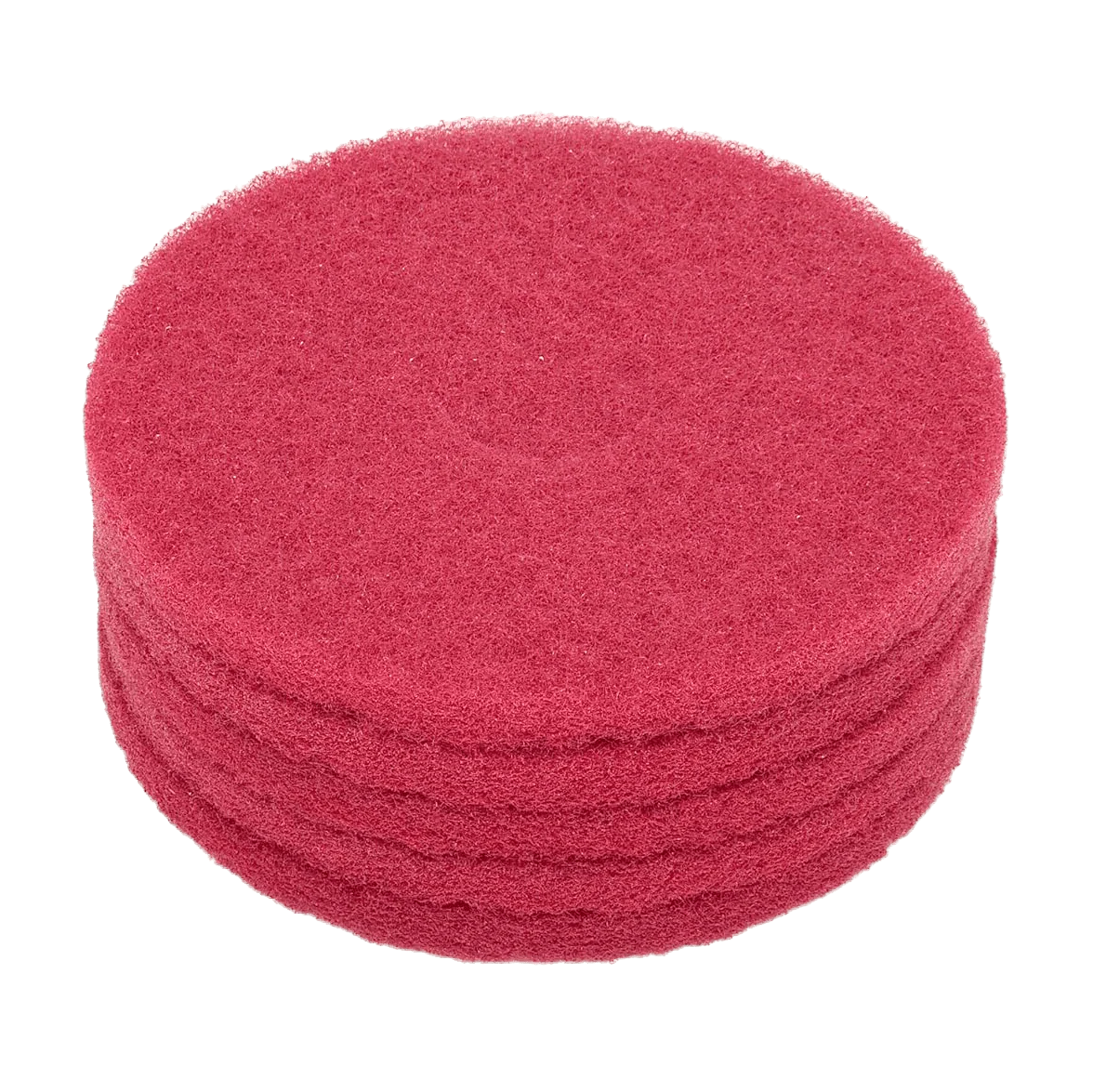 Nilfisk Replacement 14-inch Red Scrubbing Pads Pack of 5