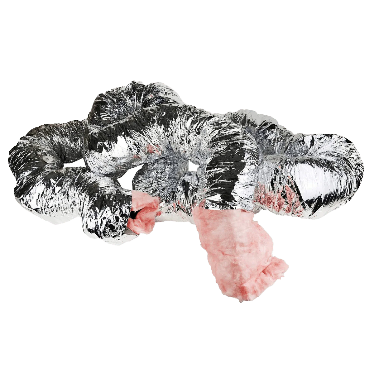 Fantech FIDT6 Fiberglass Insulated Silver Flex Duct