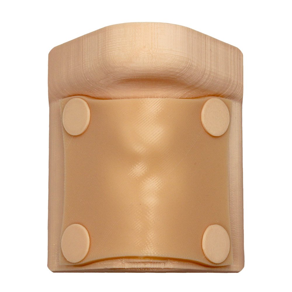 -- Adult Cricothyrotomy (Cric Cricoid) Trainer w/ Active Bleeding -- Made in the USA