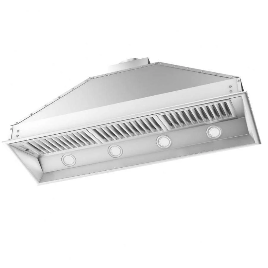 ZLINE 46-Inch Ducted Remote Blower Range Hood Insert in Stainless Steel (698-RS-46-400)
