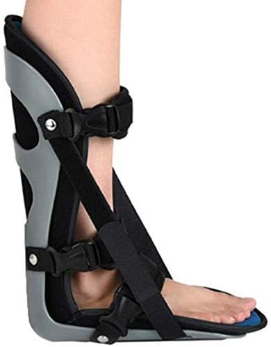 Drop Foot Brace Orthosis Lightweight Ankle Foot Orthosis Ankle Braces Plantar Fasciitis Night Splint and Trigger Point Spike Stabilizer Brace Relieves Inflammation,M