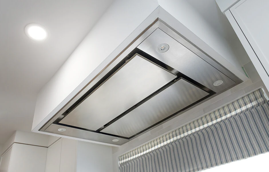 Victory Sky 600 CFM Recessed Ceiling Mount Range Hood in Stainless Steel (SKY)