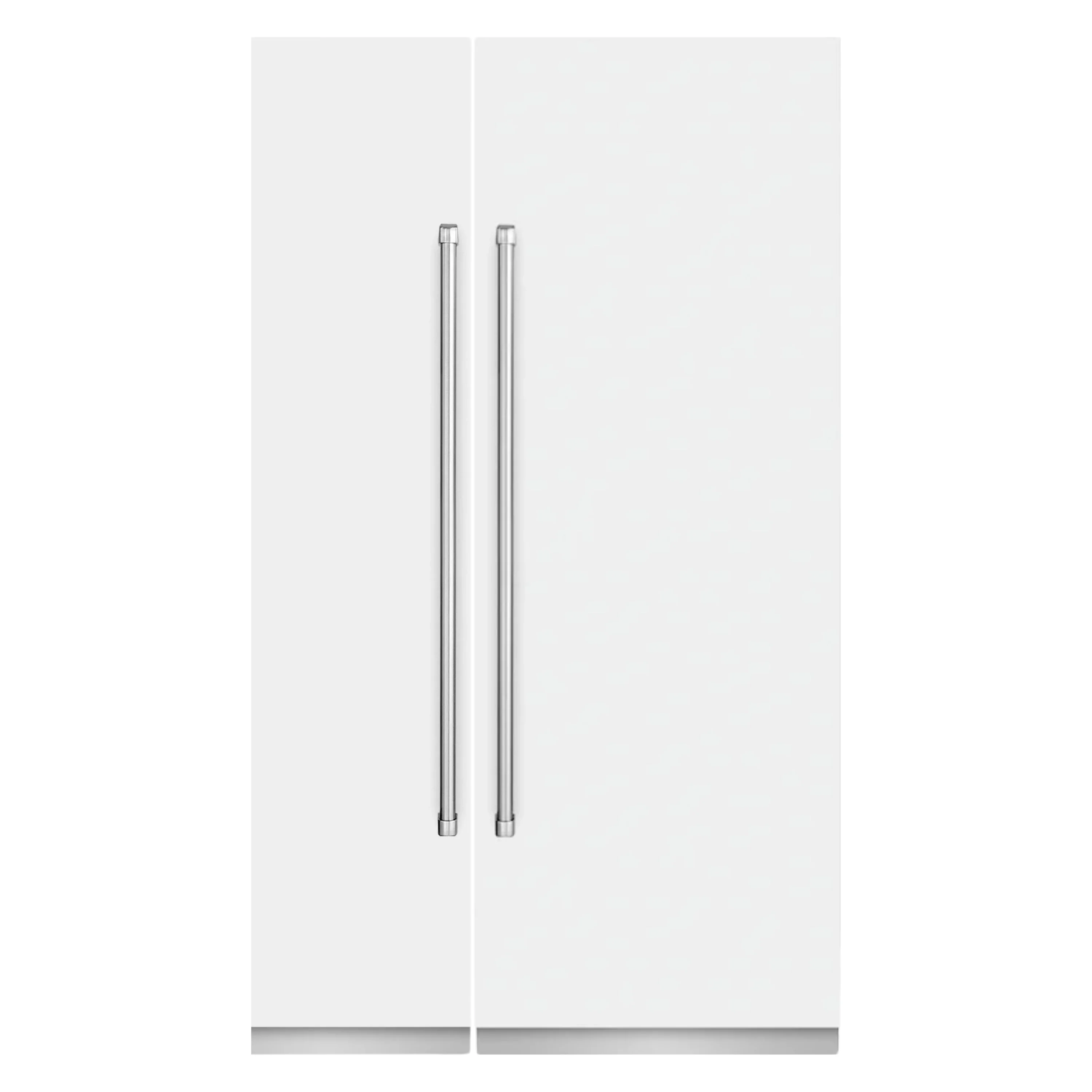 ZLINE 48-Inch Column 16.7 Cu. Ft. Refrigerator and 8.6 Cu. Ft. Freezer in White Matte