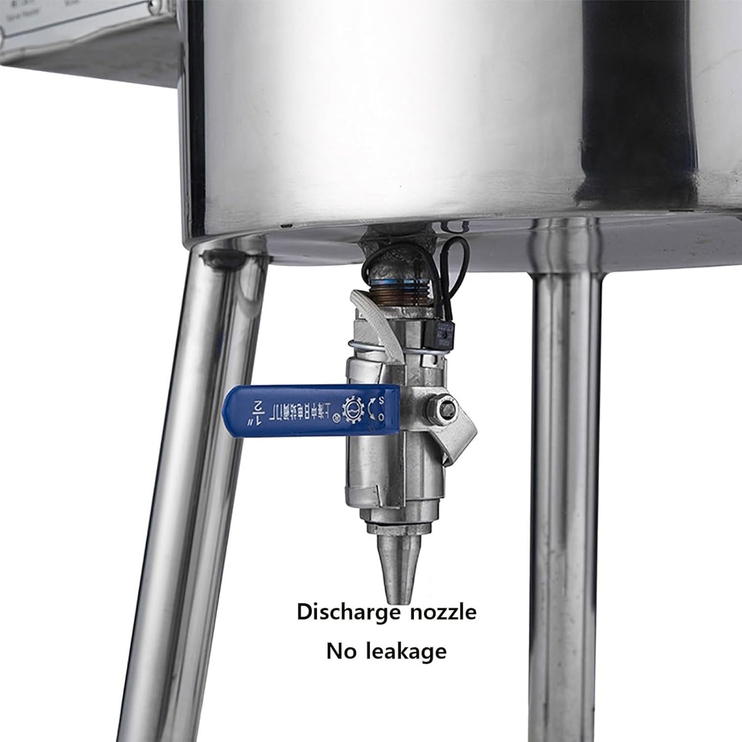 15L Heating Mixing Filling Machine, Stainless Steel Electric Paste Liquid Filling Machine, 90-150° Heating Temperature, 8mm Filling Diameter, for Lipstick, Shoe Polish