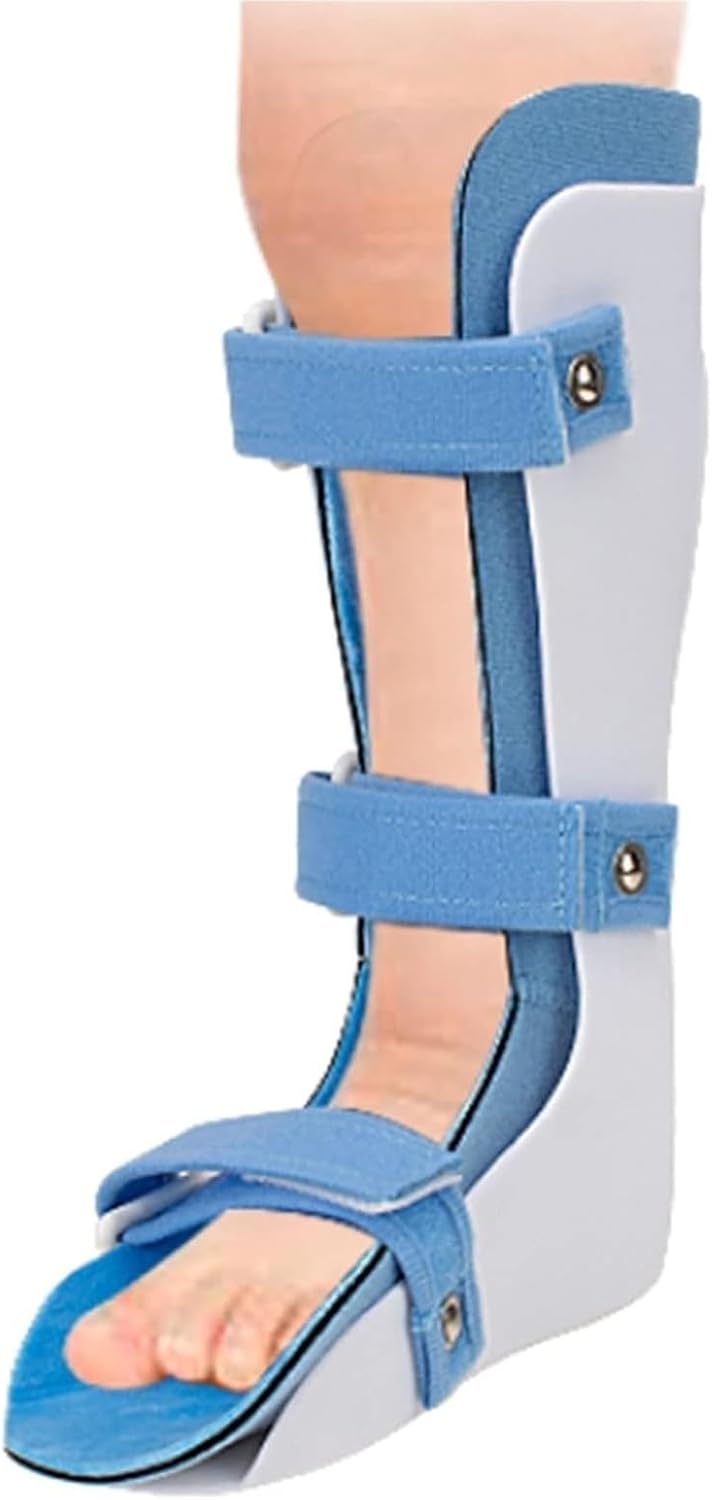 Kids AFO Drop Foot Brace, Kids Drop Foot Splint, Foot Brace Night Splint Support ​For Ankle Sprain Fracture Fixation Brace, Ankle Foot Orthosis Support, Broken Foot or Toe Recovery Cast.(Right,Large)