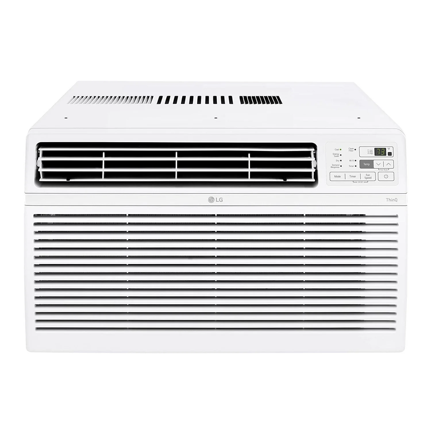 LG 12000 BTU Smart Wi-Fi Enabled Window Air Conditioner with Remote (White)