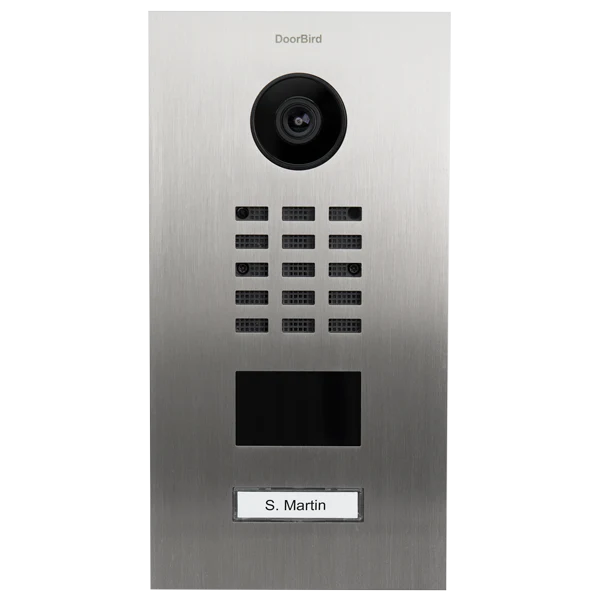 DoorBird D2101V IP Video Door Station, 1 Call Button in  Stainless Steel V4A