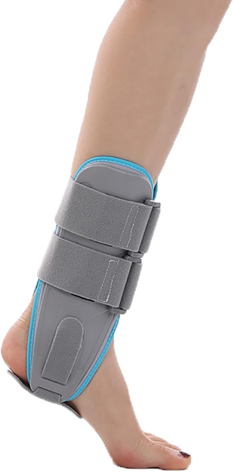 Ankle Stabilizer Brace, Ankle Support Stirrup Splint, for Stabilize Entire Ankle Medial, Support to Help Repair Torn Ankle Ligaments, Sprained Ankle, Injury Recovery