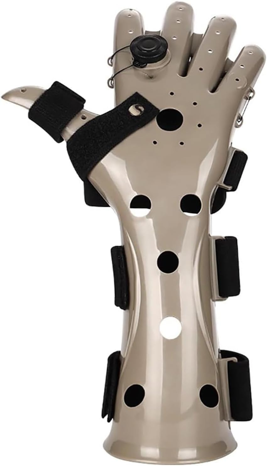 Wrist Orthotic Splint, Adjustable Resting Hand Fingers Splints for Flexion Contractures, Relaxed State Support, Supportive Brace for Correction, Comfort and Pain Relief