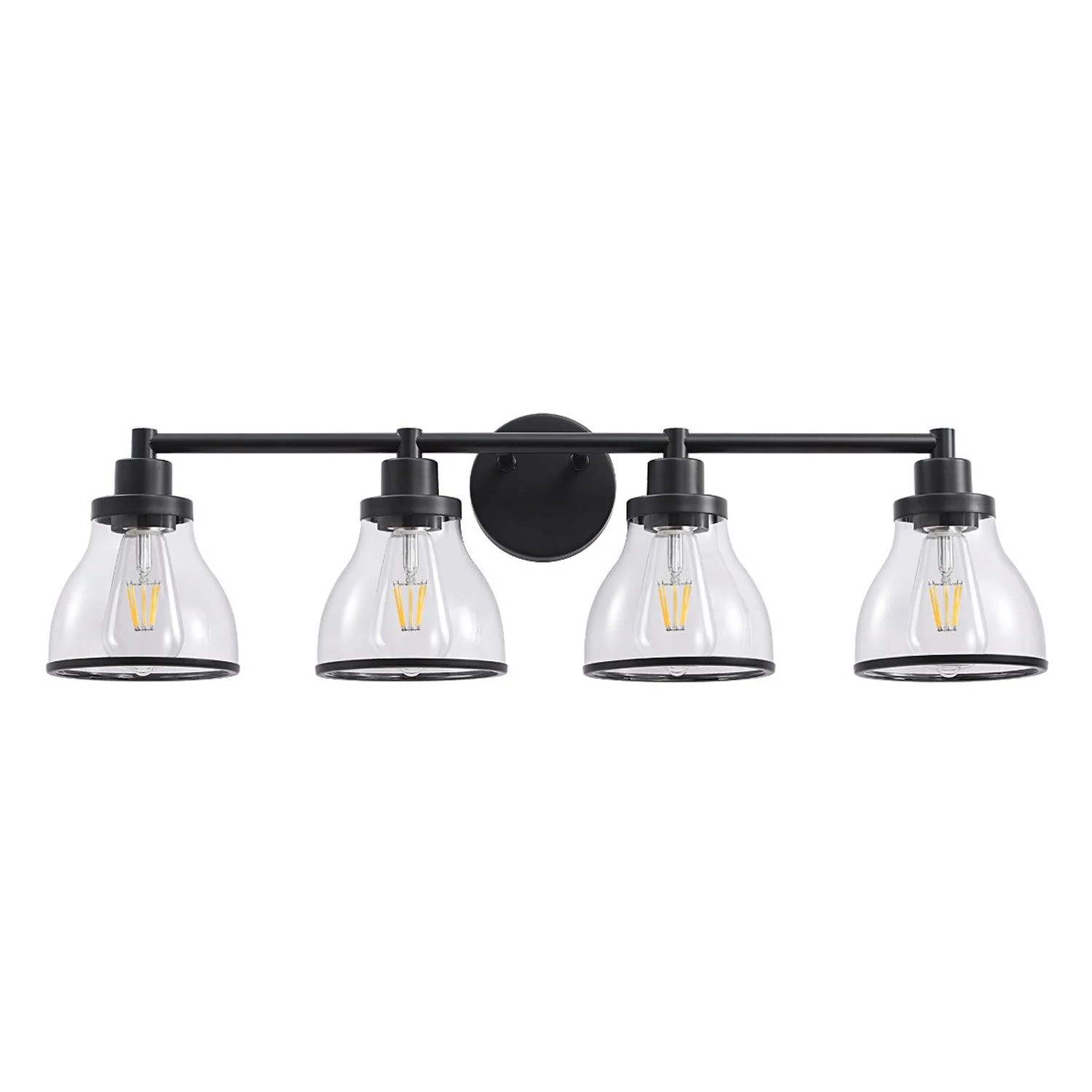 Parrot Uncle Hermosa Modern 4-Light Bathroom Vanity Light
