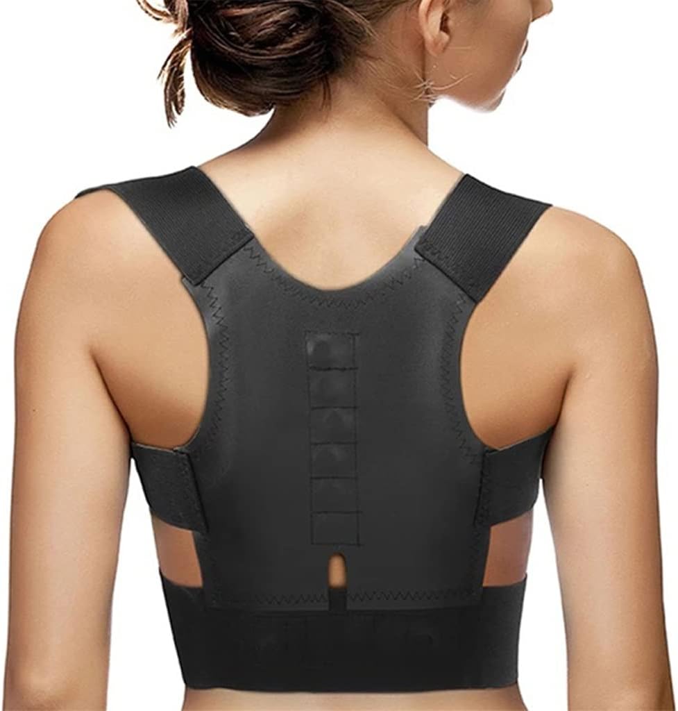 Posture Corrector Men's and Women's Orthopedic Corset Back Waist Support with Shoulder Brace Corset(S Code)